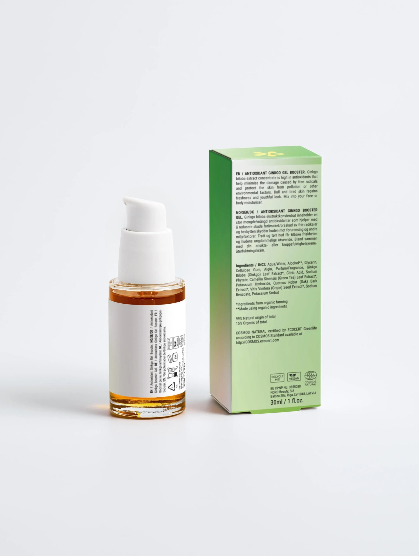 Antioxidant Ginkgo Gel Booster Selfnamed