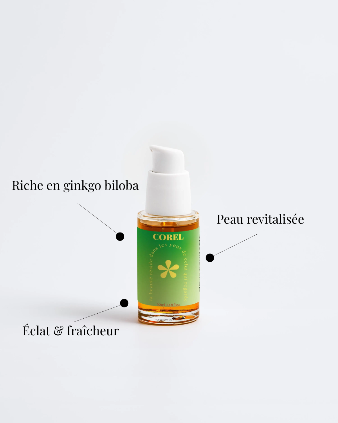 Gel Booster Antioxydant Visage au Ginkgo – 30 ml Selfnamed